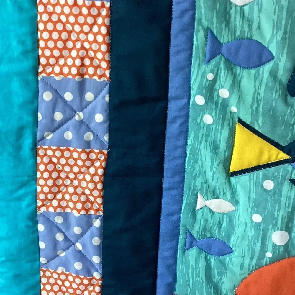 Ocean Adventure Fish Quilt